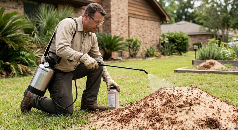 Black Ant Extermination in Frisco, TX