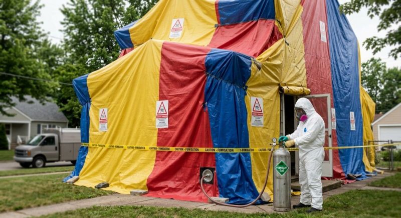 Termite Tenting in Ann Arbor, MI